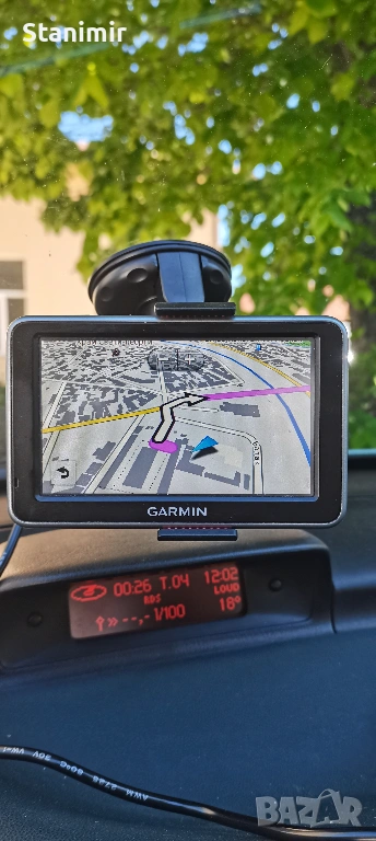 Навигация за офроуд и асфалт 5 инчов Гармин 2445 С нови карти 2025 г. , снимка 1