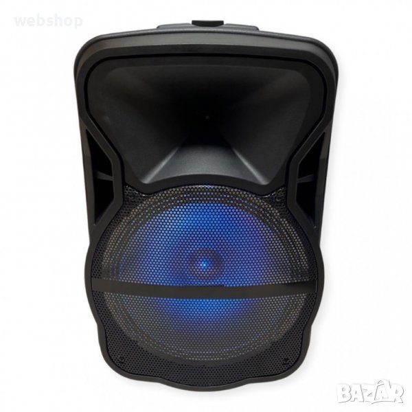 Преносима тонколона MD18-12L, Караоке, Bluetooth, Куфар, Включен безжичен микрофон, USB, снимка 1