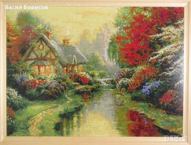 Гоблен "Тиха вечер", снимка 1