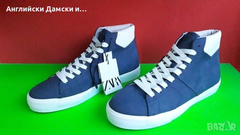 Английски мъжки кецове-ZARA , снимка 1