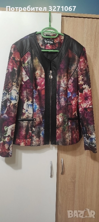 Дамско сако с цип, снимка 1