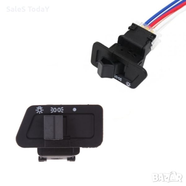 Ключ за фарове за мотор, скутер, мотопед, АТВ, Ел. копче за мотор, Универсално, снимка 1