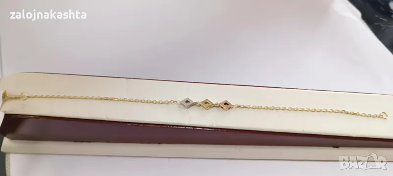 Нова-Златна гривна-1,55гр/14кр, снимка 1