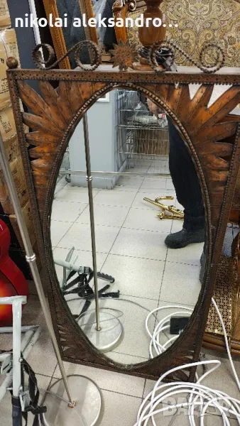 огледало от ковано желязо , снимка 1