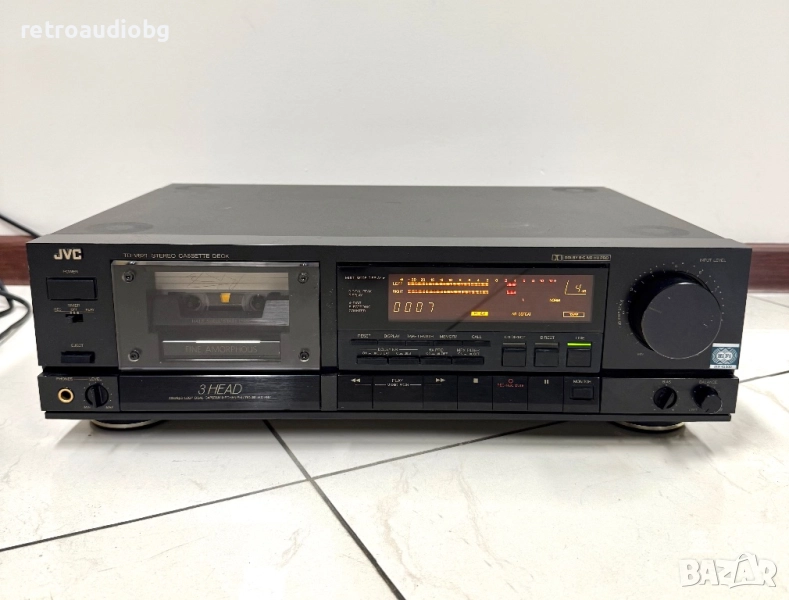 🔉Висококачествен триглав дек JVC TD-V621 - Made in Japan🔉, снимка 1