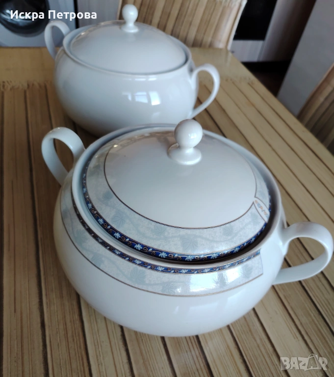 Порцеланови румънски супници, снимка 1