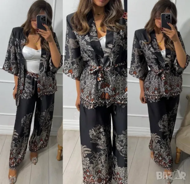 Бутикови сатенени комплекти, снимка 1