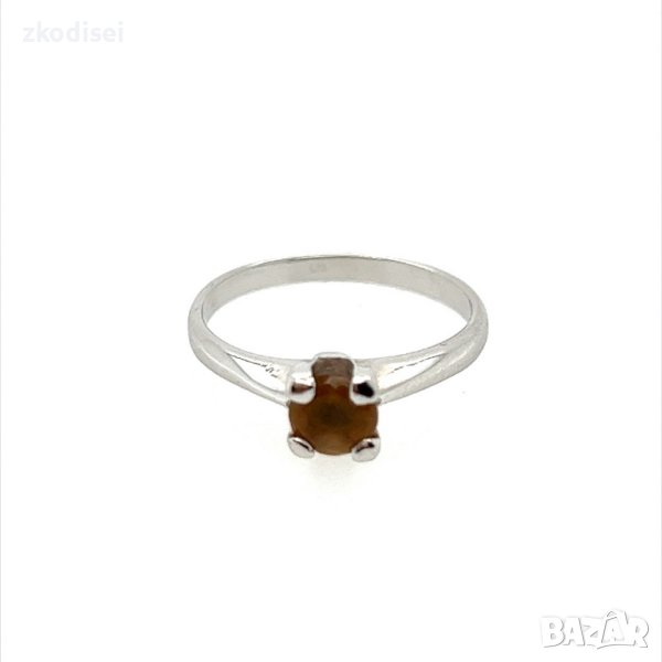 Златен дамски пръстен 2,10гр. размер:51 14кр. проба:585 модел:22365-1, снимка 1