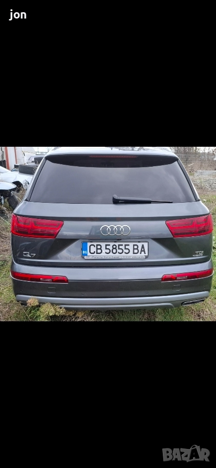 задна броня ауди Q7 4M , снимка 1