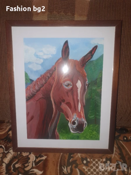 Картина с кон, снимка 1