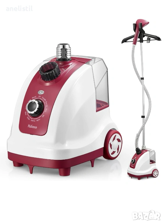 🔥 Вертикален парогенератор / парна ютия за дрехи — почти нов!, снимка 1