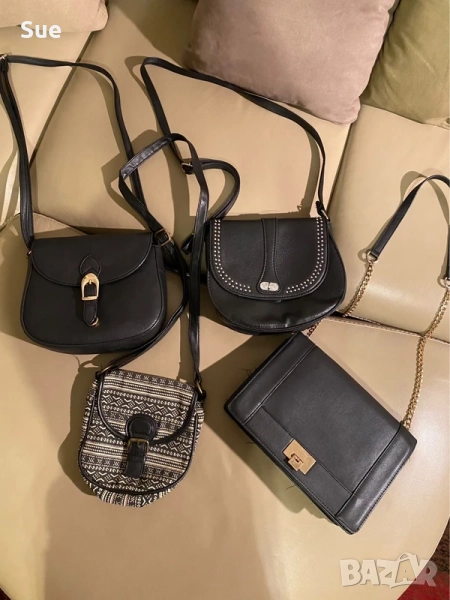 Лот Дамски кожени чанти тип Gucci италиански, снимка 1