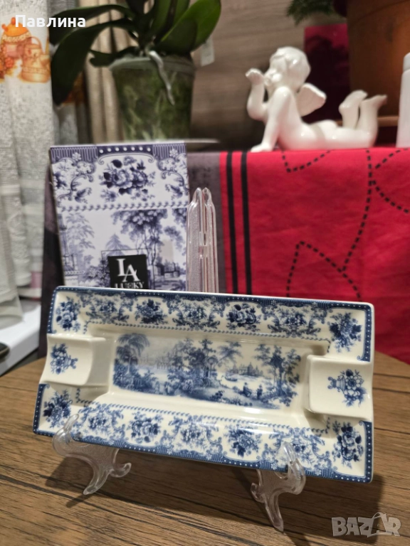 Нови порцеланови пепелниц , снимка 1