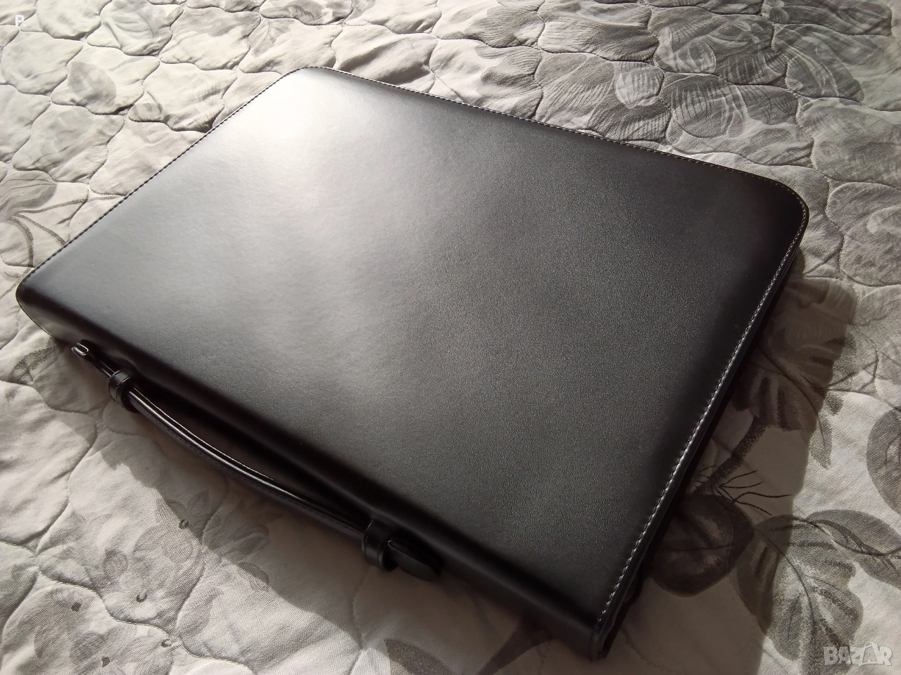 Черна папка/органайзер за документи и лични вещи, снимка 1