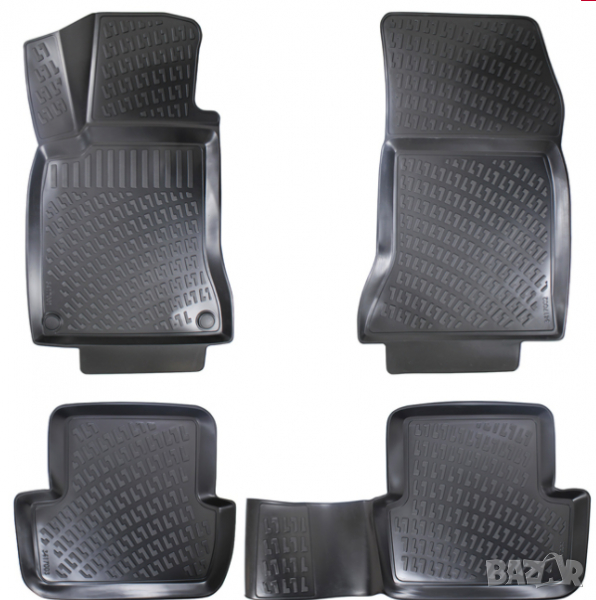 Гумени стелки RizLine за Mercedes A-class / w176 2013-2018, снимка 1
