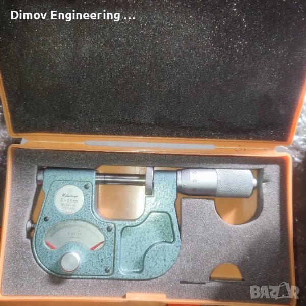 Микрометър пасаметър 0-25мм Mitutoyo , снимка 1