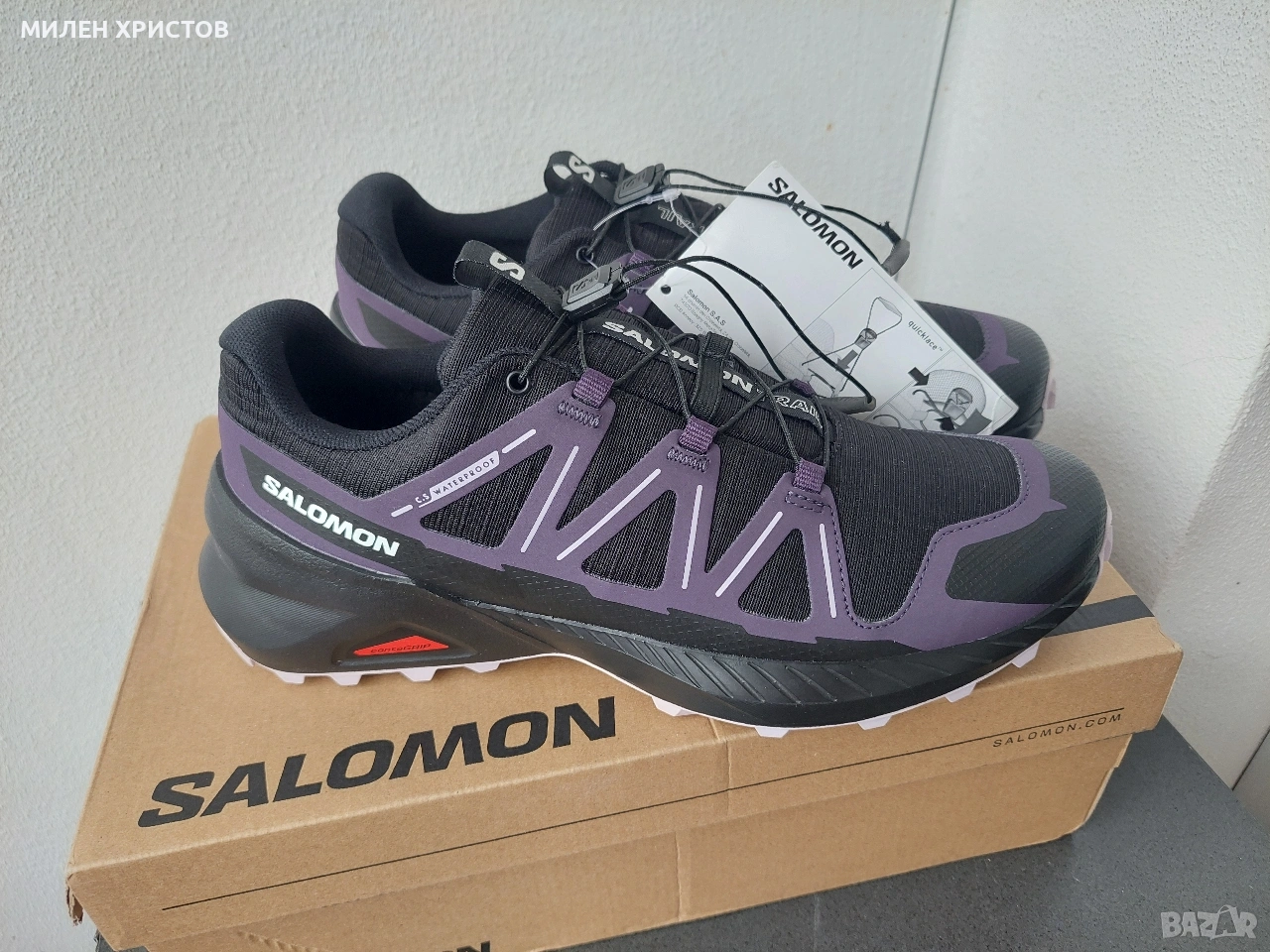 SALOMON Speedcross Peak CSWP W-Чисто Нови с кутия и етикет-№40, снимка 1