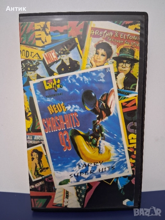 Видеокасета VHS / MTV SMASH - HITS '93 год., снимка 1