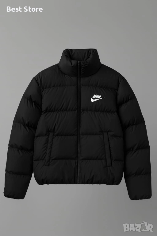 Nike Черно Зимно Дамско Яке Найк , снимка 1