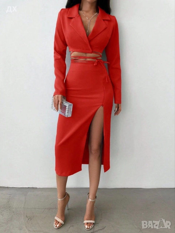 Комплект сако и пола, снимка 1