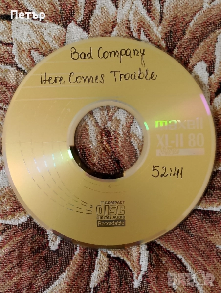 Продавам CD на Bad Company-Here Comes Trouble, снимка 1