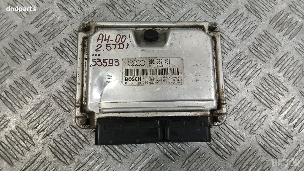 Компютър Audi A4 2.5TDI 2000г. 8D1907401 0281010005, снимка 1