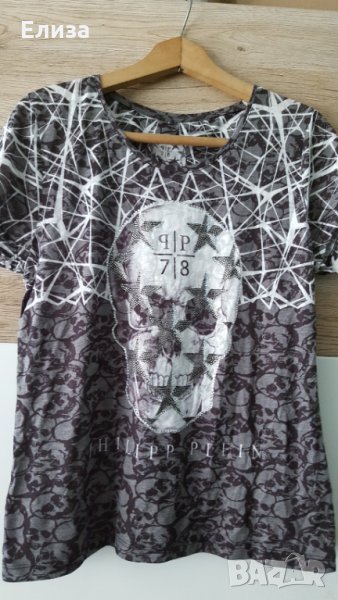 Philipp Plein оригинална тениска череп Филип Плейн, снимка 1