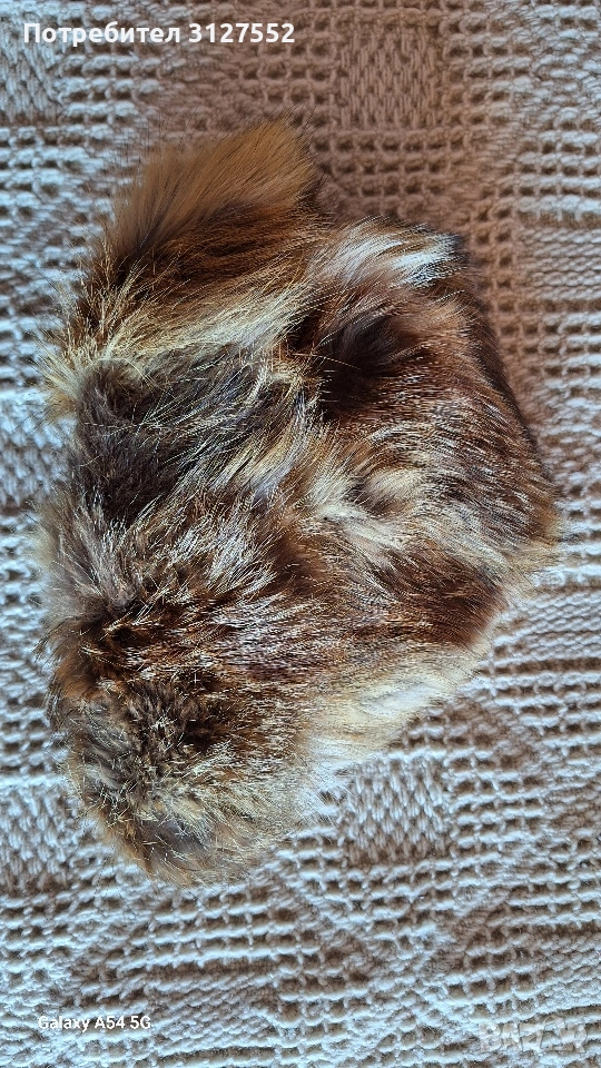 шапка с естествен косъм, снимка 1