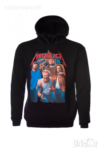 Нов детски суичър с трансферен печат на музикалната група METALLICA (Металика), снимка 1