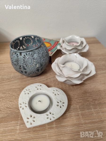 Свещници 4 броя , снимка 1