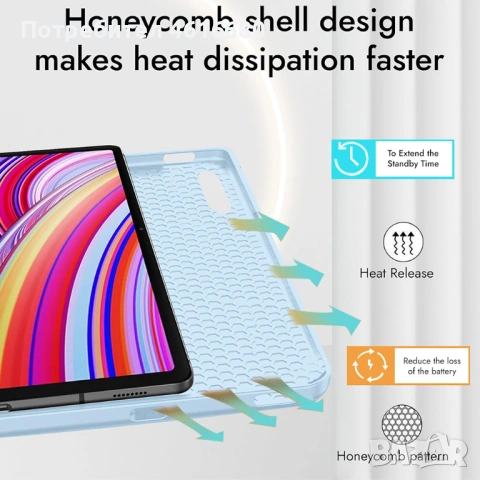 Калъф за Redmi Pad Pro,Poco Pad,Redmi Pad SE 11",Redmi Pad SE 8,7",Redmi Pad 2 Pro,Redmi Pad 2, снимка 13 - Калъфи, кейсове - 53047454