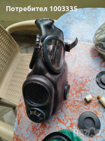 Противогаз, снимка 4 - Антикварни и старинни предмети - 50445138
