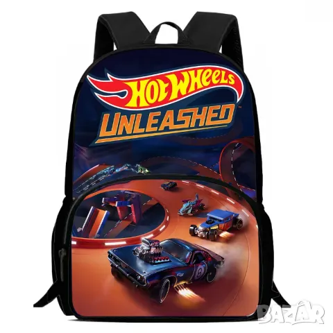 Ученическа раница Hot Wheels,детска раница за училище,чанта
