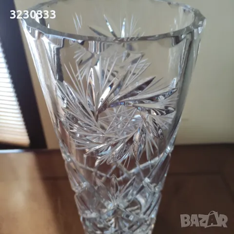 Кристална ваза голяма, снимка 6 - Вази - 49821489