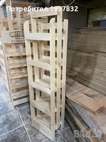 Дървени стелажи за всякакъв вид продукти( за ядки), снимка 11 - Стелажи и щандове - 49133306