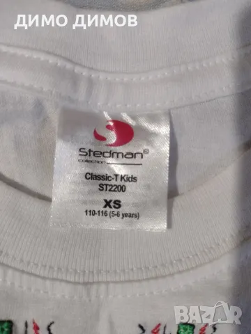 Детска тениска  със шевица, снимка 2 - Детски тениски и потници - 49631440