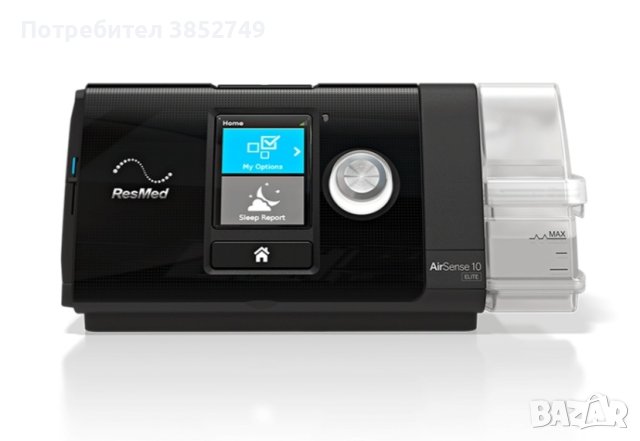 Resmed AirSense10 Elite CPAP апарат за сънна апнея, комплект , снимка 1