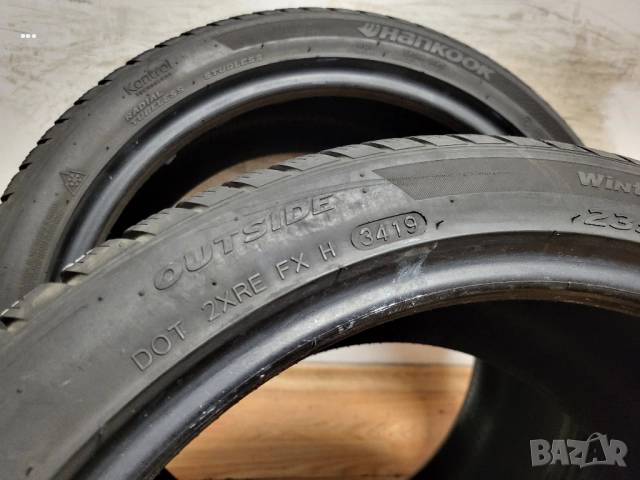 2 бр. 235/40/18 Hankook / зимни гуми, снимка 6 - Гуми и джанти - 51772959