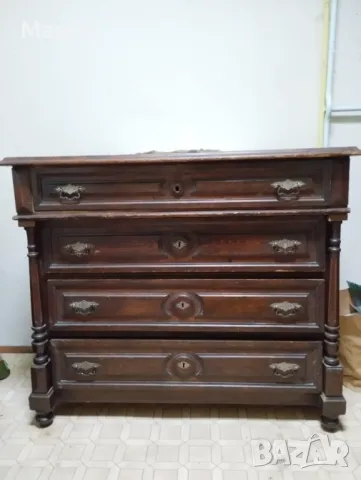 Старинен скрин, снимка 2 - Скринове - 48926452