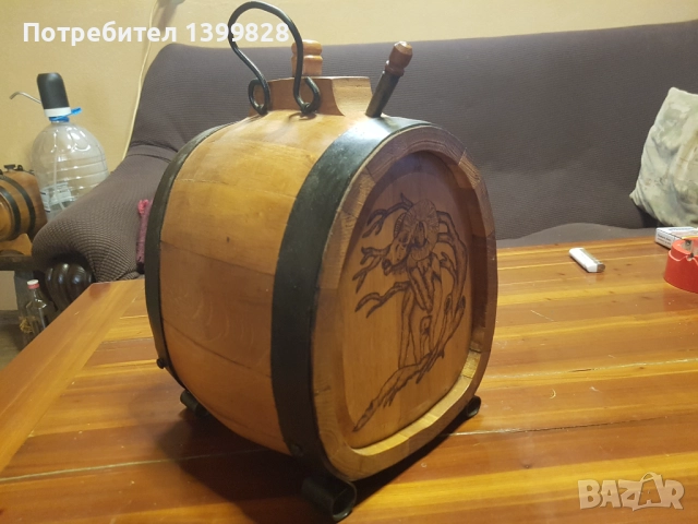 Невероятен подарък буре уникат за вино и ракия за механа ., снимка 5 - Други стоки за дома - 52811838