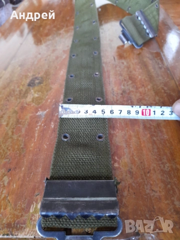 Стар Военен колан #15, снимка 3 - Антикварни и старинни предмети - 53307165