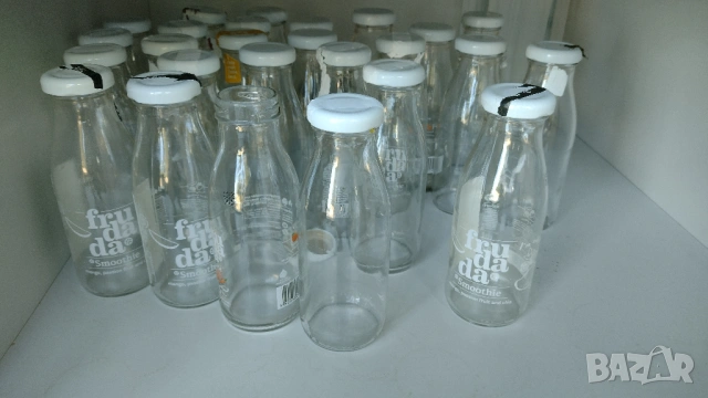 Малки бутилки с капачки на винт, ~250ml