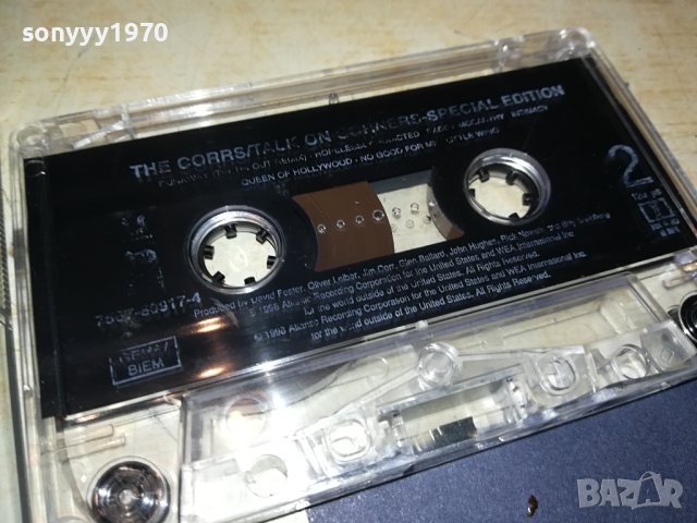 THE CORRS-ORIGINAL TAPE 2406231433, снимка 4 - Аудио касети - 41340290