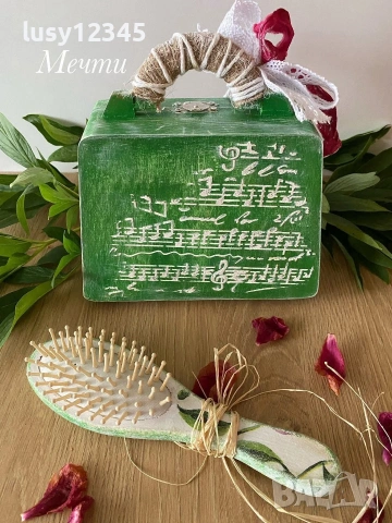 Кутия чантичка-Пролетни божури!, снимка 4 - Декорация за дома - 53023846