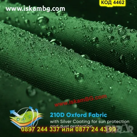 Слънцезащитно покривало за IBC бидон 1000 л – с цип - КОД 4462, снимка 8 - Бидони, бурета и бъчви - 50317184