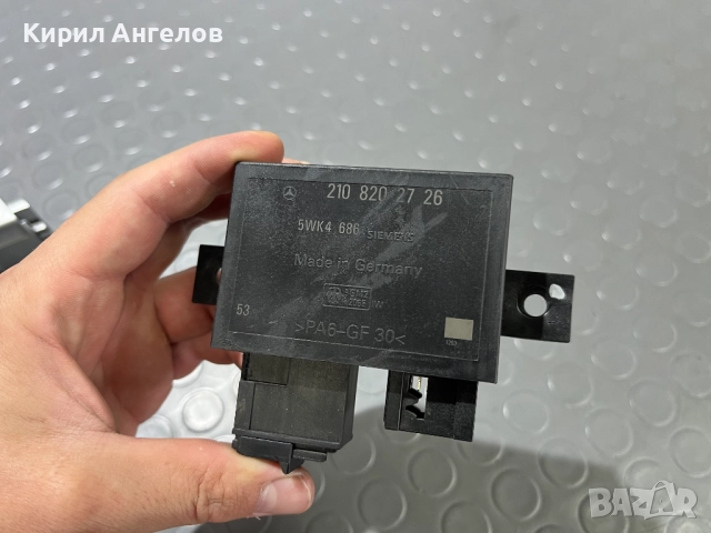 Компютър с ключ и имобилайзер за Mercedes E200 W210 (136 к.с. Автомат), снимка 8 - Части - 52348564