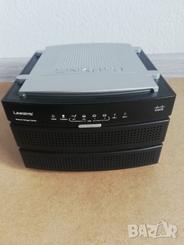 Linksys NAS200 NAS устройство, снимка 2 - Мрежови адаптери - 41940487