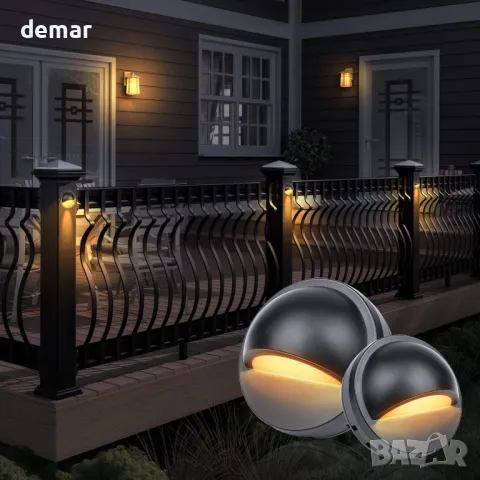 HIBOITEC LED палубни светлини за ниско напрежение с трансформатор,димируеми,2,5W 6 бр. 18 LED, IP67, снимка 5 - Лед осветление - 49287804