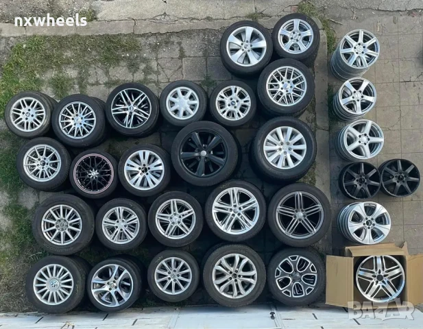 Лети Джанти за автомобили 4х98 4х100 4х108 5х98 5х100 5х105 5х108 5х110 5х112 5х114.3 5х120 5х118, снимка 3 - Гуми и джанти - 50879126