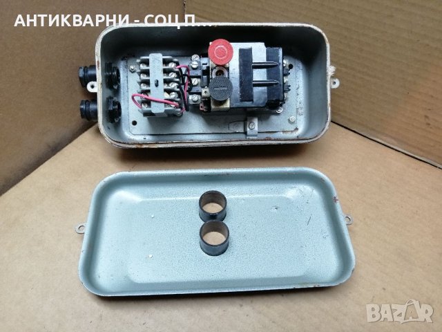 Соц НОВА Българска Ел. Кутия ЕЛПРОМ / 1976 г. , снимка 7 - Антикварни и старинни предмети - 41189920